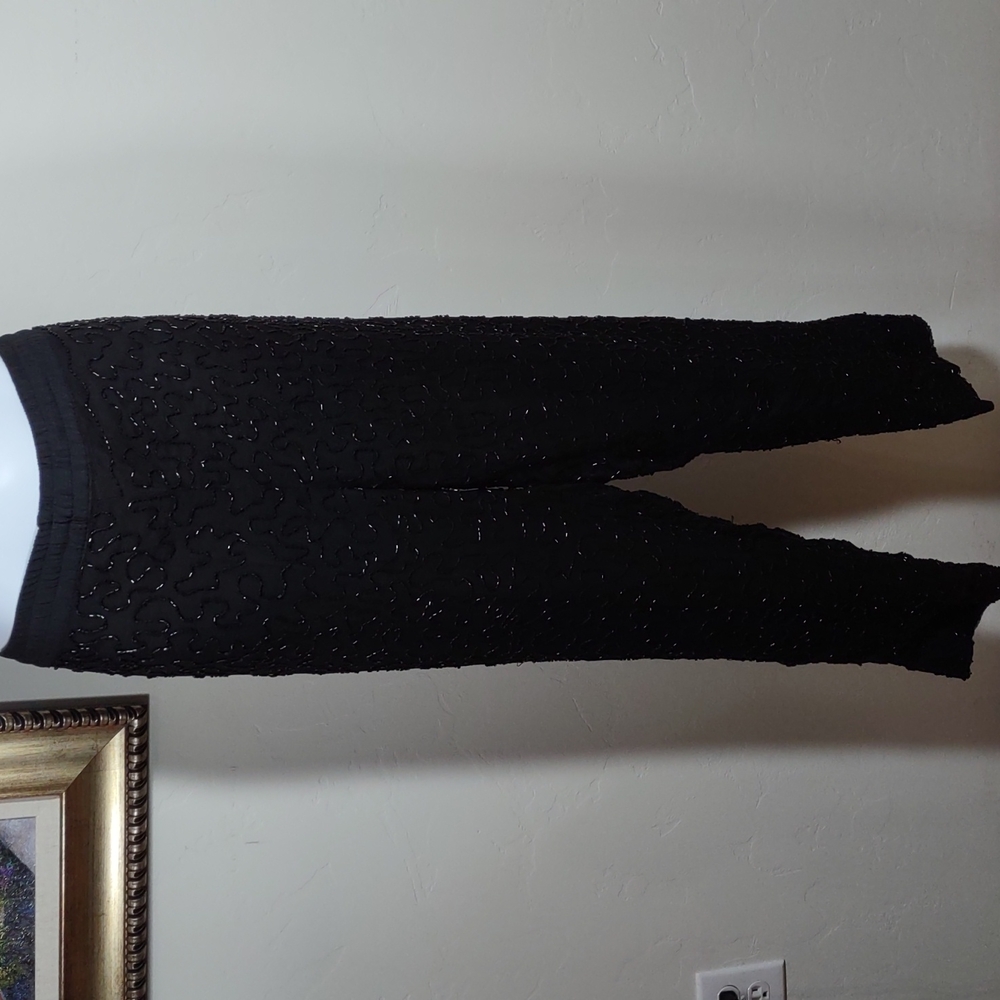 Zell Beaded Silk Pants